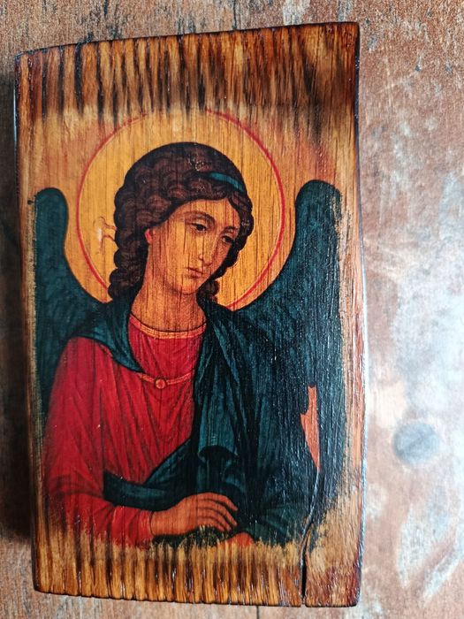 Ікона ручної роботи Архангел Гавриїл