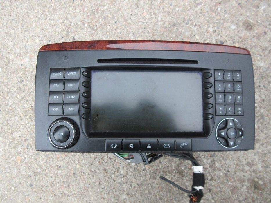 mercedes W251 nawigacja radio gps comand