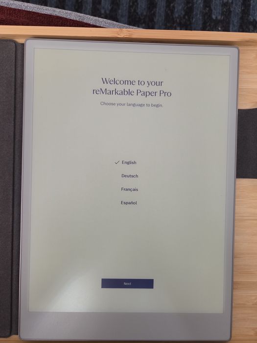 Tablet de Escrita E-Ink Remarkable Paper Pro [Cores / Retro-Iluminado]