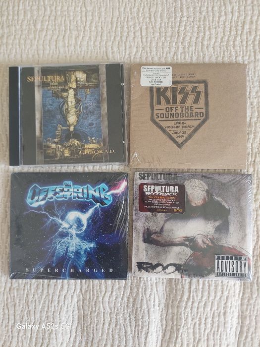 CDs  NOVOS KiSS , Duran Duran , Sepultura e Outros