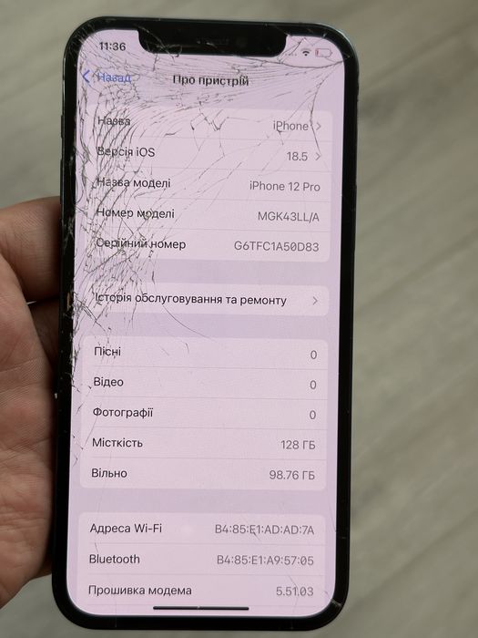 Iphone 12 pro 128gb Neverlock