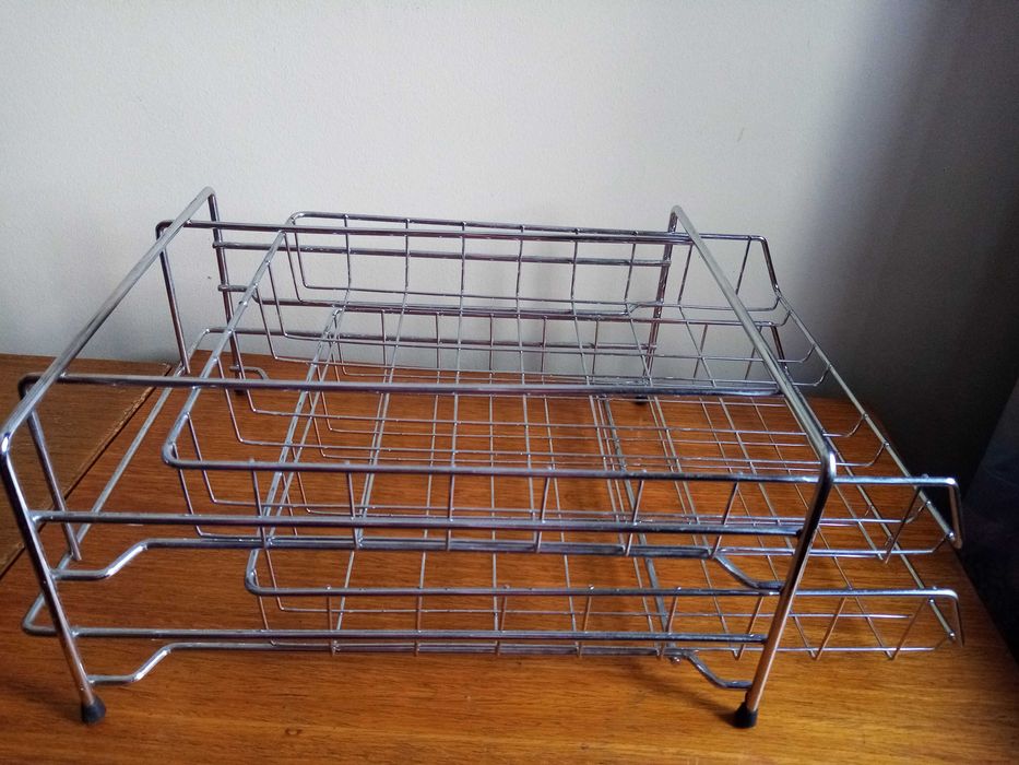 Prateleira de Arquivo em  INOX  para Secretária