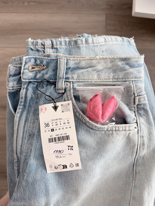 Джинсы Zara новыес биркой 36 р.