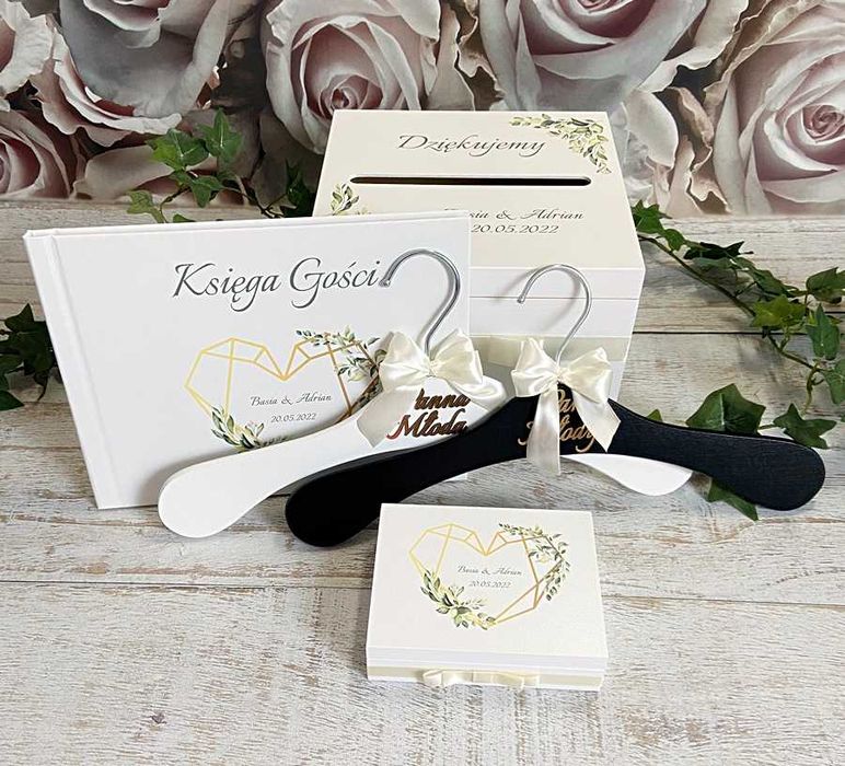 Duży zestaw ślubny z personalizowaną grafiką U617