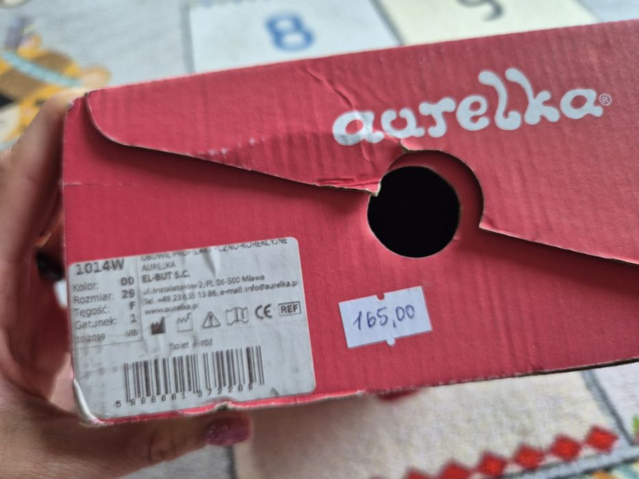 Aurelka kapcie /sandały do piaskownicy rozmiar 29