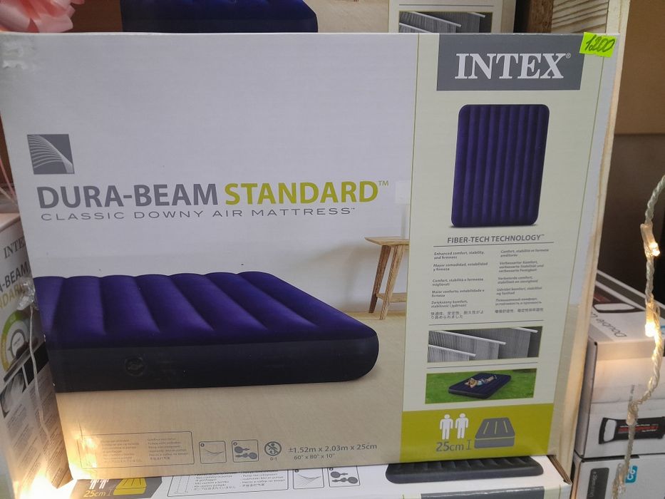 Матрас Надувной Интекс Intex Подушка Ремкомплект Бассейн Насос