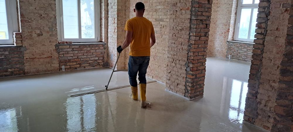 Wylewki  posadzki  anhydrytowe, wylewki samopoziomujace