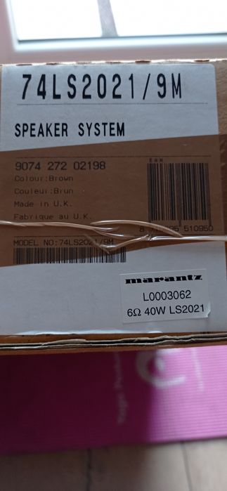 Głośniki Marantz seria LS 2021
