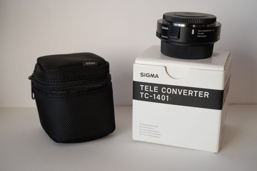 Sigma Tele Converter TC-1401 (1.4x) – Para Nikon F