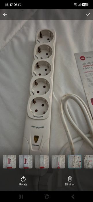 Master Socket – tomada principal que controla o sistema. Nunca foi usado