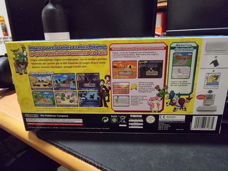 Pokemon Typing Adventure Nintendo DS Novo e Selado