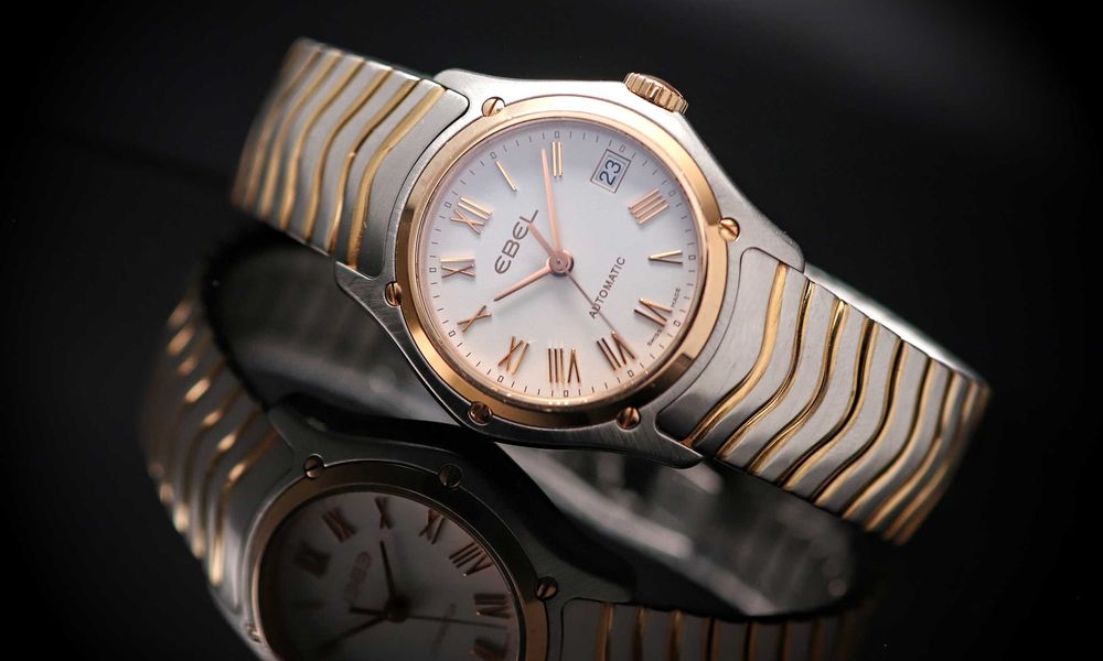 Ebel Wave Lady 1215.926 Automat 18k Rose Gold Damski Zegarek Luksusowy