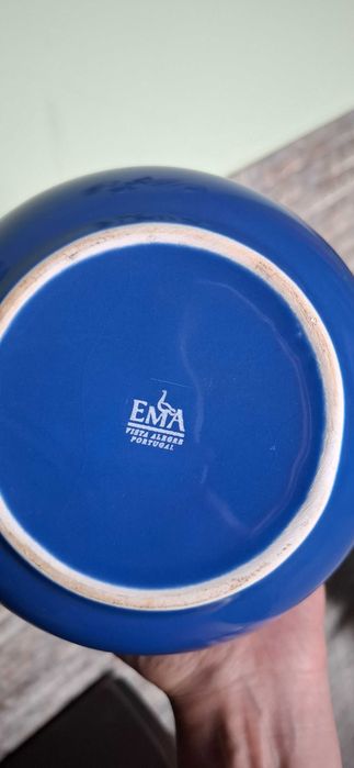 Bule azul Vista Alegre/Ema