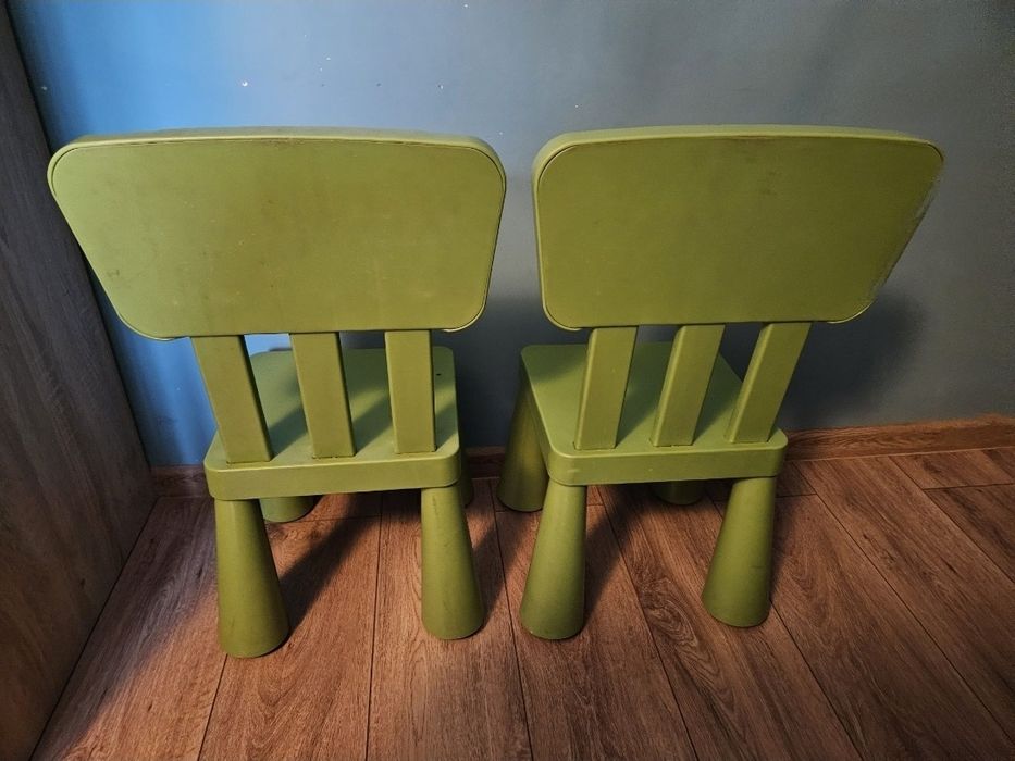 Ikea Mammut krzesełka 2 sztuki