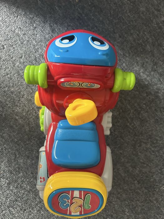 Interaktywny motor motocykl clementoni baby polski angielski