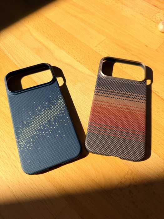 Etui aramidowe PITAKA Ultra-Slim iPhone 17 Pro max Sunset i MILKY WAY