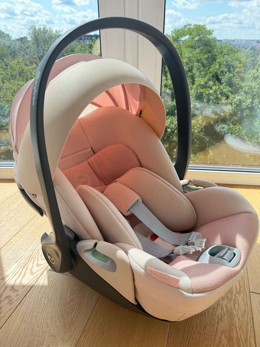 Автокрісло cybex cloud t i size peach pink