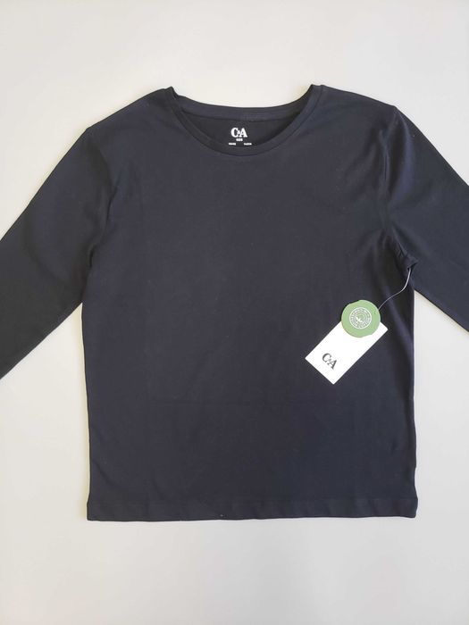 Актуальний чорний базовий реглан від С&а