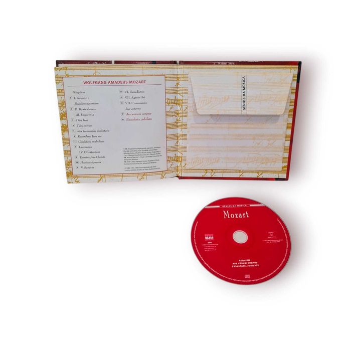 CD Mozart – “Requiem / Ave Verum Corpus / Exsultate, Jubilate” + Livro