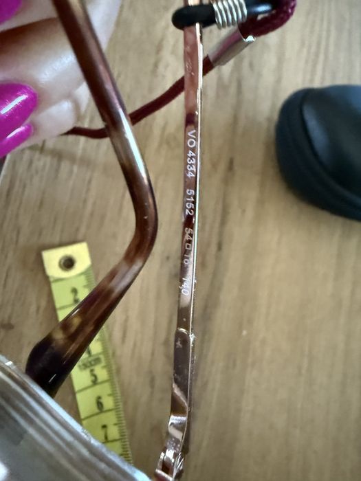 Oprawki Vogue 4334 nowe zlote
