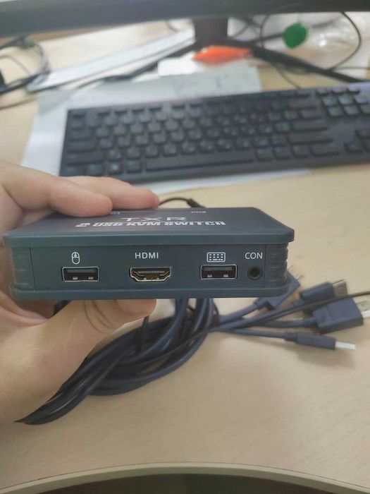 KVM SWITCH, свіч для 2 пк