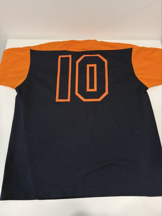T-shirt FC Barcelona Azul e Laranja XL