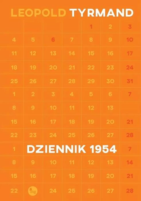 Dziennik 1954. Wydawnictwo MG