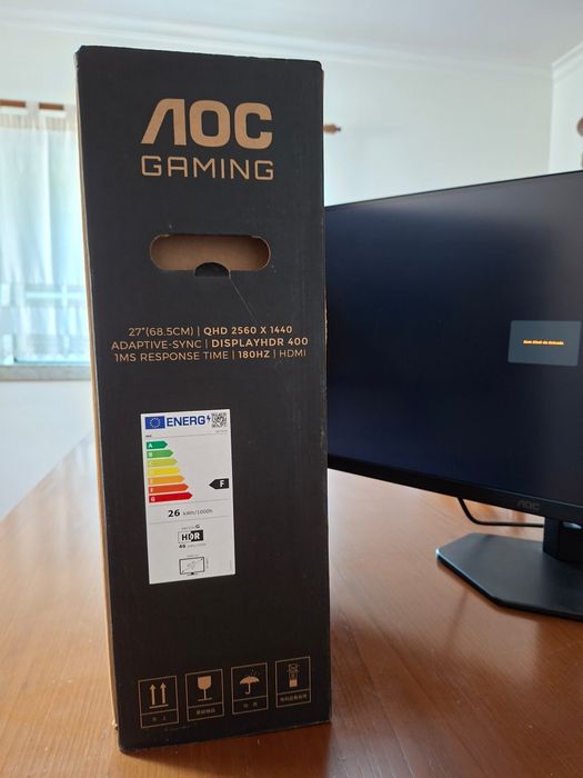 Monitor AOC 27" 2K como novo