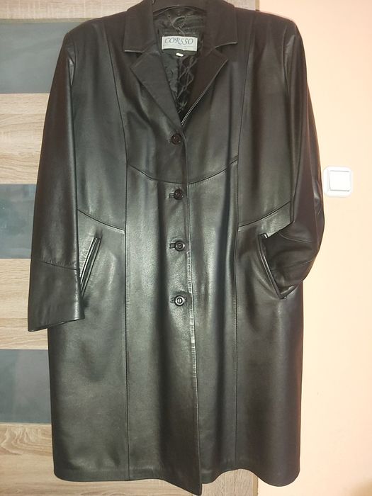 Płaszcz skórzany