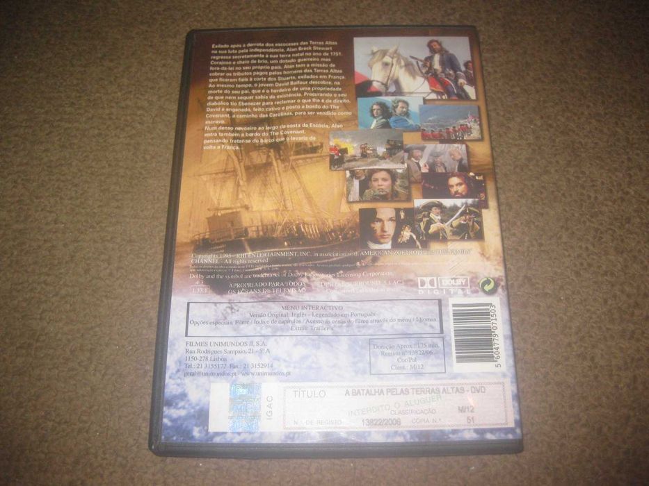 DVD "A Batalha Pelas Terras Altas" com Armand Assante/Raro!