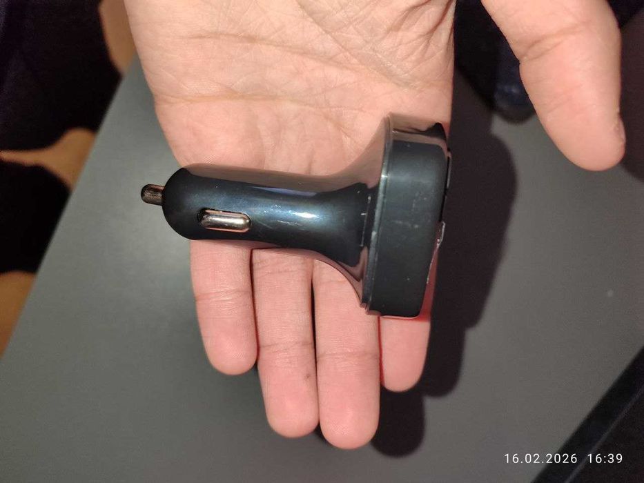 FM-трансмітер Bluetooth 5.0 / Автомобільна зарядка USB