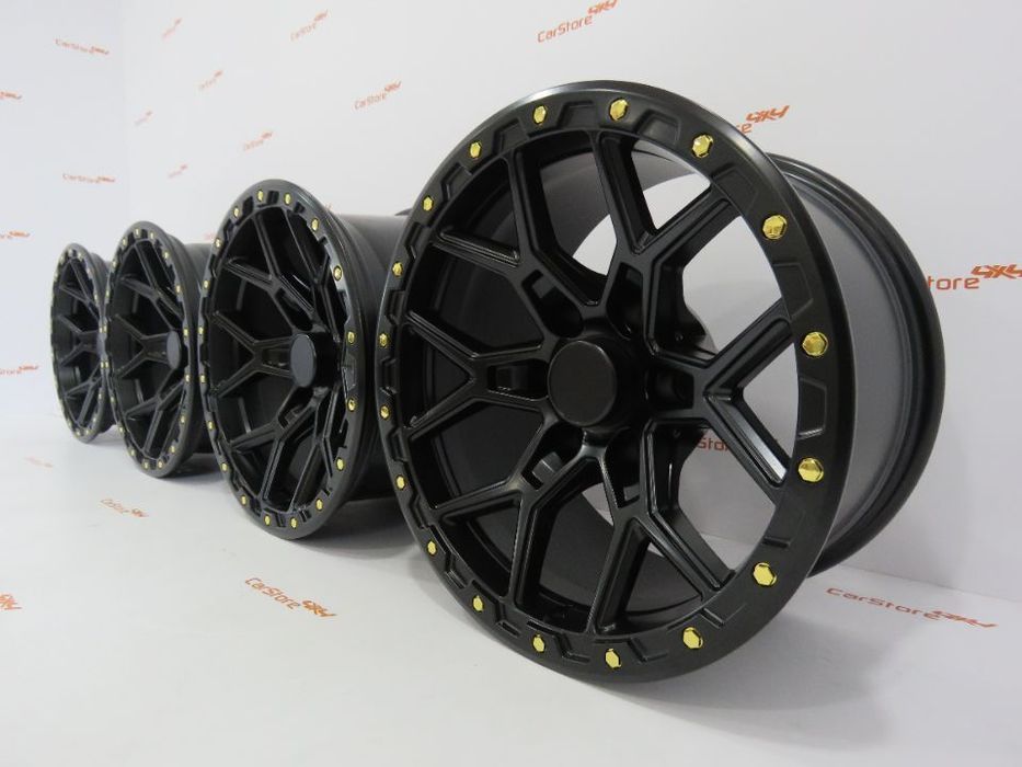 Jantes Aluminio 4x4 17 x 9 et-12 6x139.7 Look Beadlock