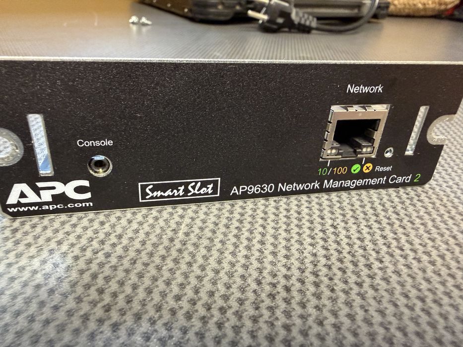 UPS APC SMT750IC + AP9630 network management card 2 Zasilacz awaryjny
