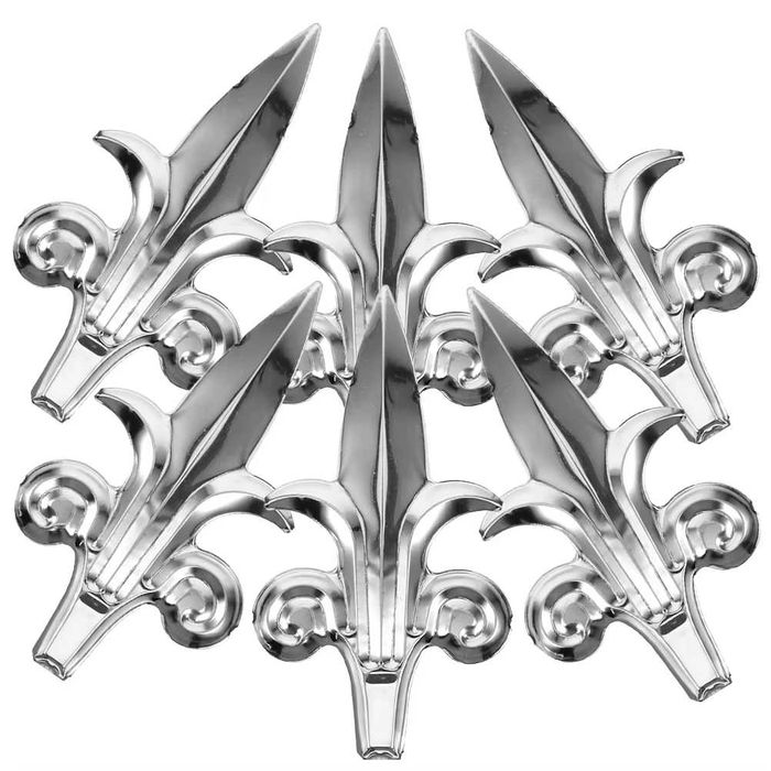 Groty dekoracyjne na płot ogrodzenie do domu ogrodu stal nierdzewna