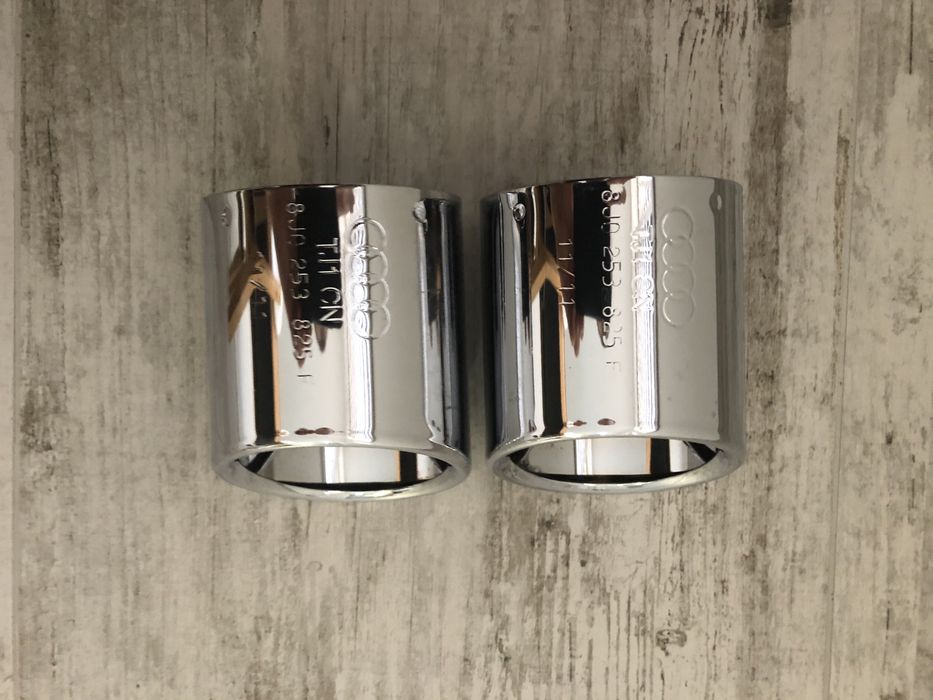 Насадки глушителя Audi TT, TTS 8J0 253 825 F ORIGINAL!!!