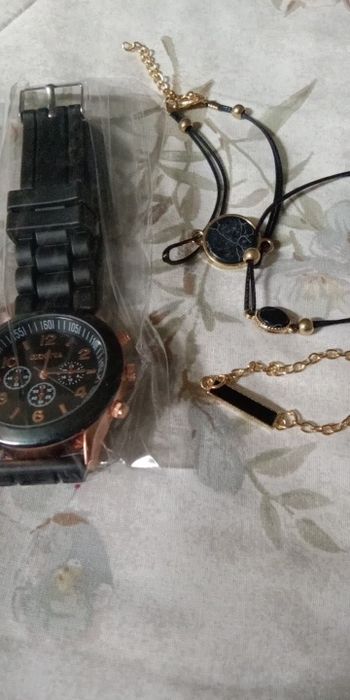 Genewa zegarek pasek silikonowy damski