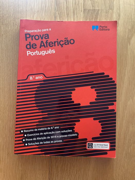 Preparação para a Prova de Aferição Português 8ano Porto Editora