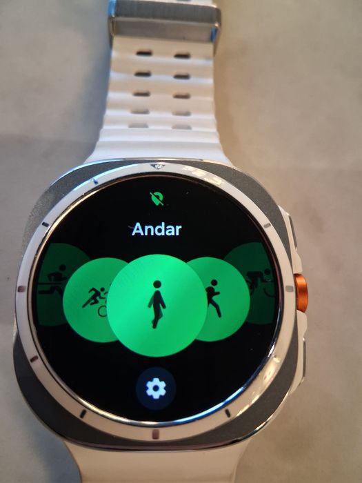 Samsung Galaxy Watch Ultra 47mm Branco, Titânio, Smartwatch