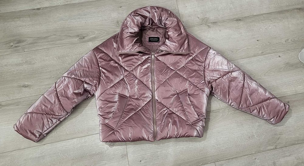 Жіноча куртка пуховик, пуфер, рожева LC Waikiki