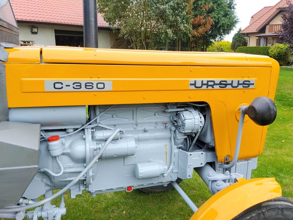 Ursus C-355/C-360-po remoncie slinika,nowe głowice,zarejestrowany