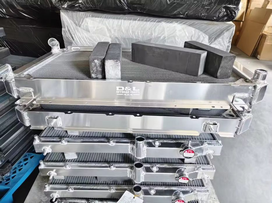 Radiador aluminio 3 vias maior capacidade