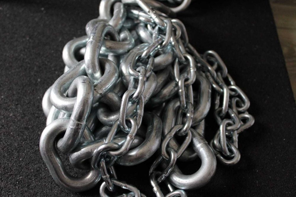 Kit de correntes para treino