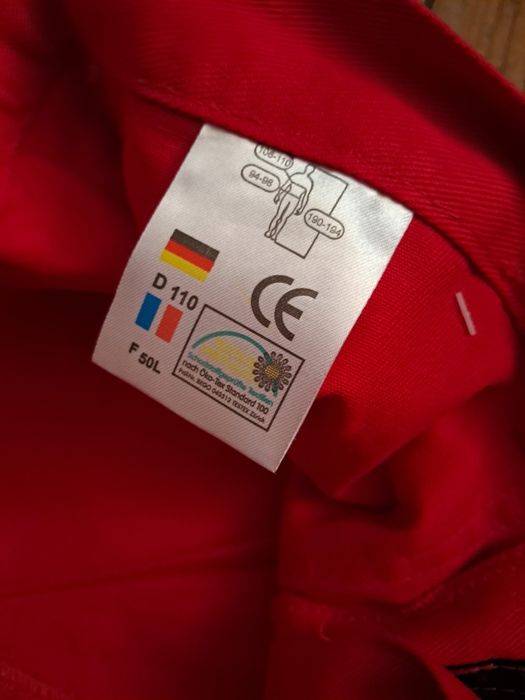 Bawełniane spodnie ochronne techniczne Planam Nowe