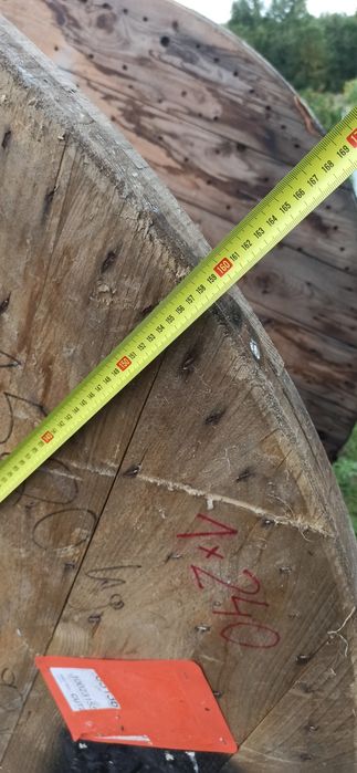 Szpula po kablu na stół do ogrodu