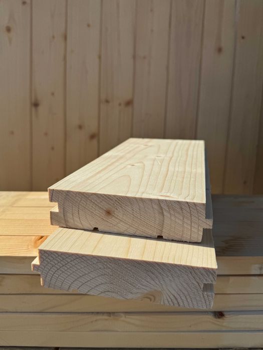 Дошка на підлогу вагонка фальшбрус блок хаус