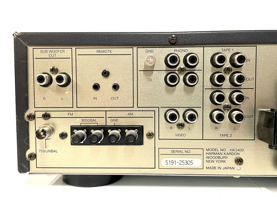 HARMAN KARDON HK3400 Amplituner Stereo Receiver 160W