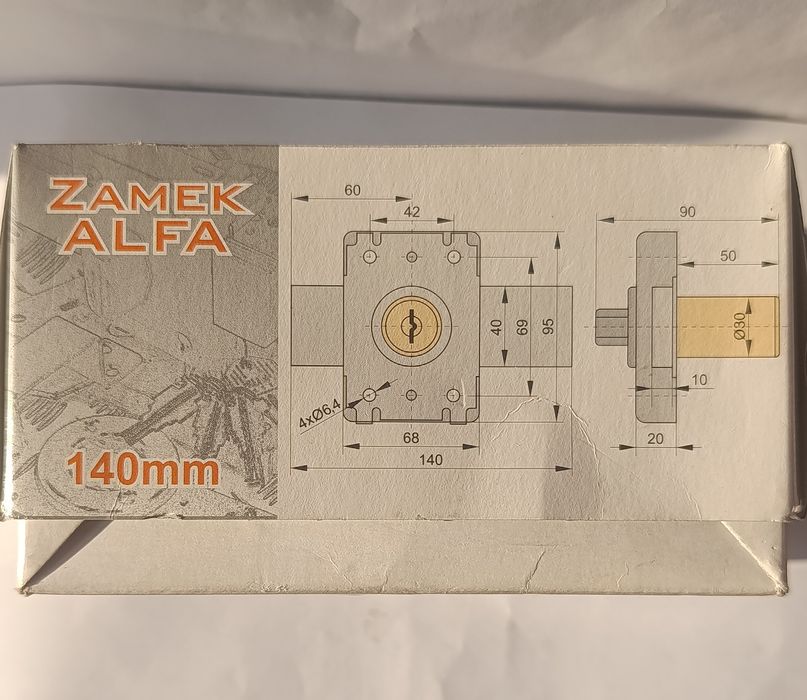 Zamek wierzchni Alfa