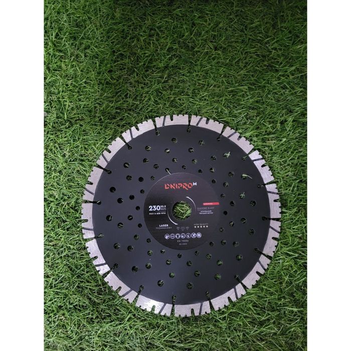 Алмазний диск Dnipro-M Grand 230 мм 22,2 мм (Уцінка)