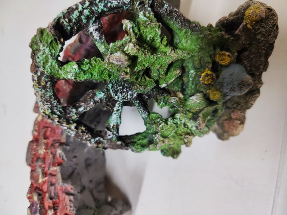 Decorações várias aquário