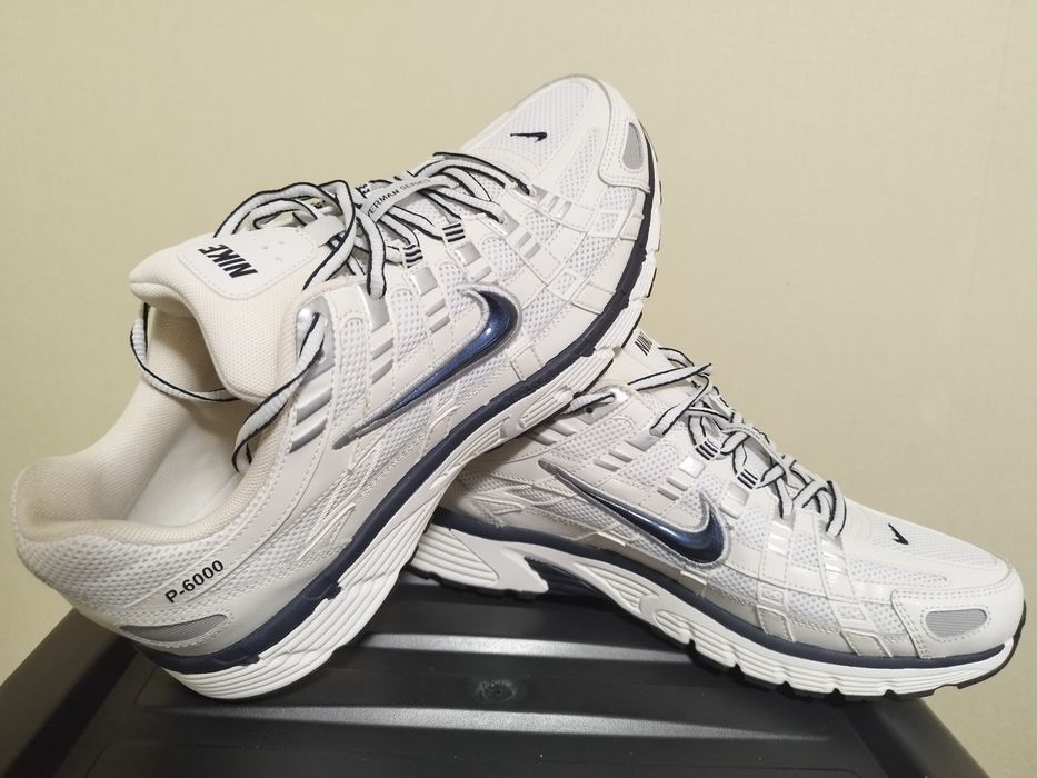 Кросівки Nike P-6000  White -Blue (CD6404-018) 45р.(29см.). Коробка не "рідна".